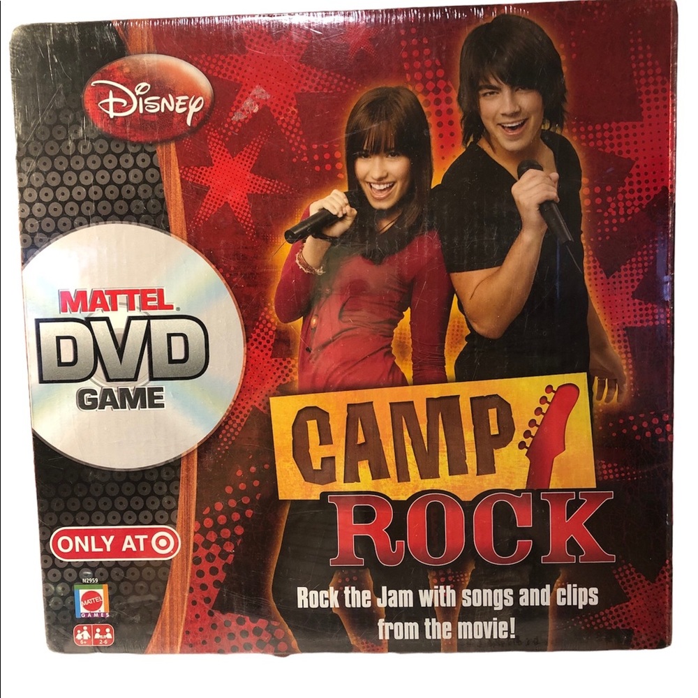 Disney Camp Rock DVD Mattel Board Game 2008 New